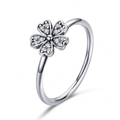 Pachet promo diverse bijuterii din argint inel + cercei lovely flower