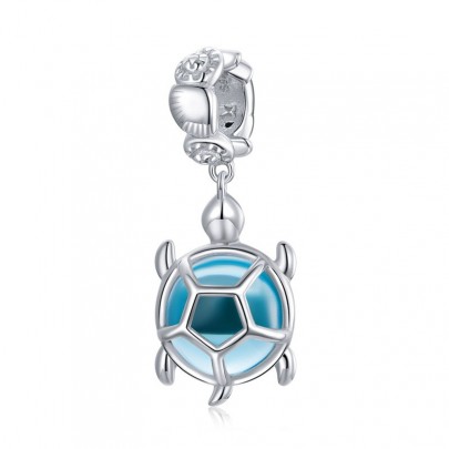 Pachet promo talisman din argint blue anchor + turtle + blue fish